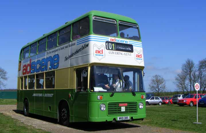 Maidstone & District Bristol VRTSL3 ECW highbridge 5138